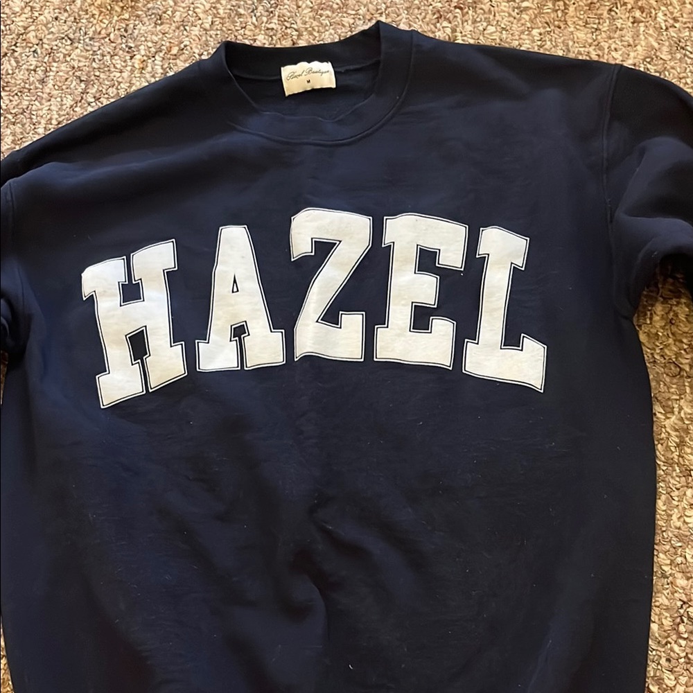 Hazel Black and White Sweater